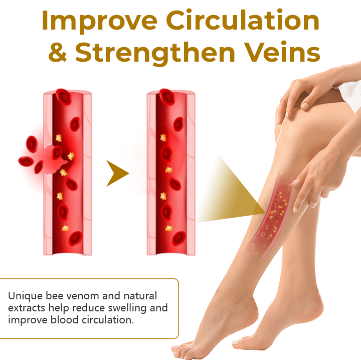 Timilk® VeinClear Bienengiftcreme |✨ Sichtbare Linderung in nur 7 Tagen! 🦵🌿