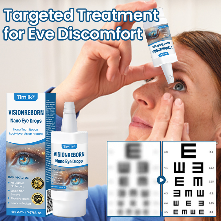 Timilk® VisionReborn Nano Eye Drops — 🌿Nano Actives, Vision Without Surgery