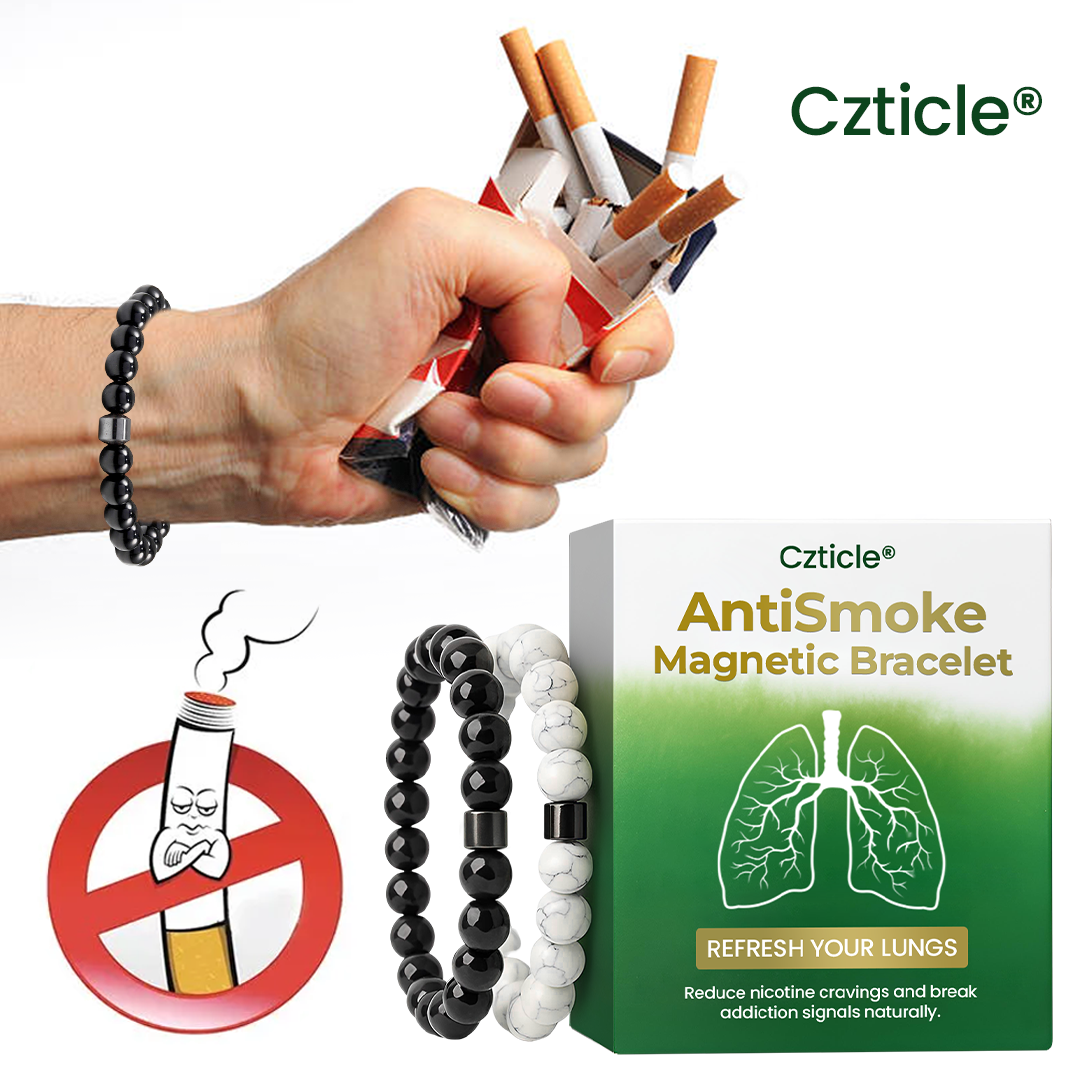 Czticle® AntiSmoke Magnetic Bracelet🌿Disrupts Nicotine Cravings Fast in 21 Days