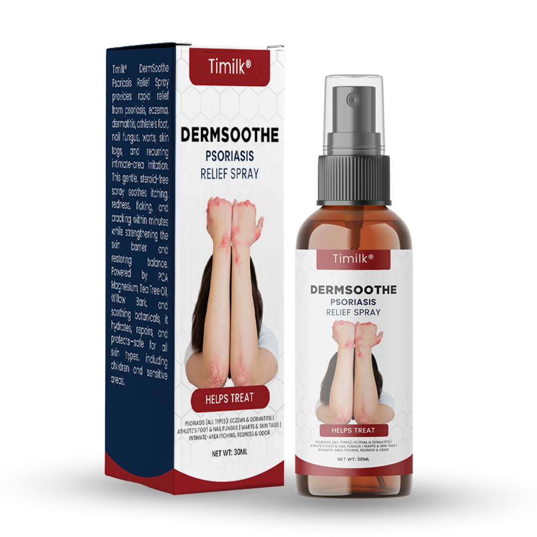 Timilk® DermSoothe Psoriasis Relief Spray —Clinically Tested, FDA-Recognized Formula