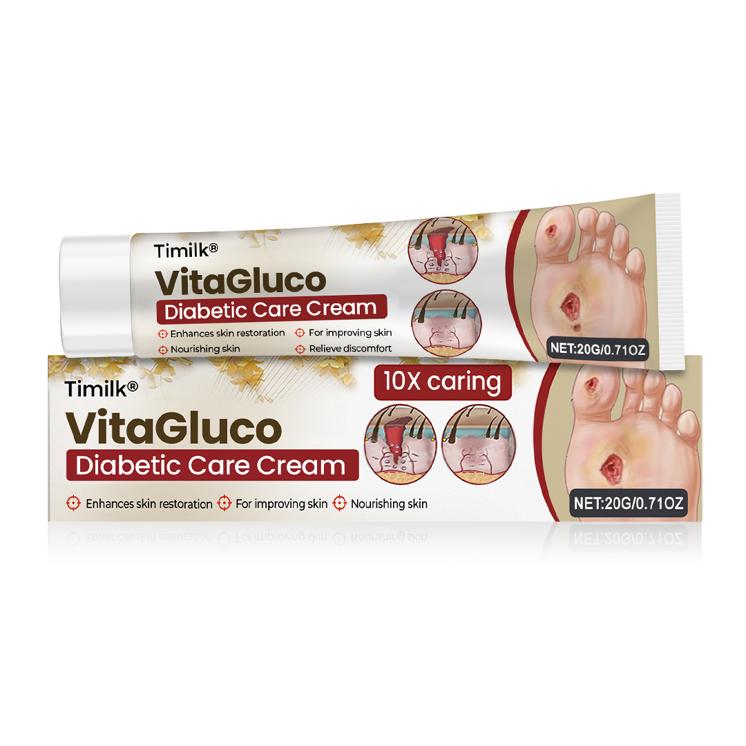 Timilk® VitaGluco Diabetic Care Cream — 48-Hour Visible Swelling Relief