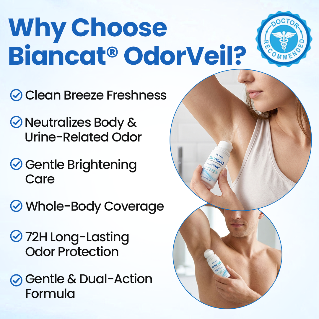 Biancat® OdorVeil Whole Body Odor Care Roll-On.