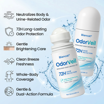 Biancat® OdorVeil Whole Body Odor Care Roll-On.