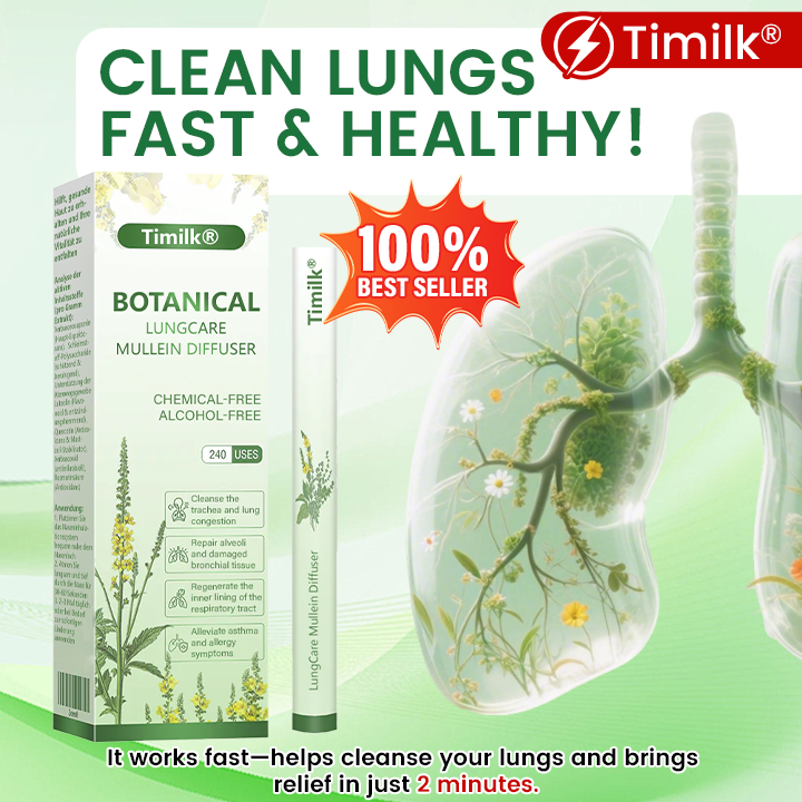 Timilk® Botanical LungCare Mullein Diffuser..