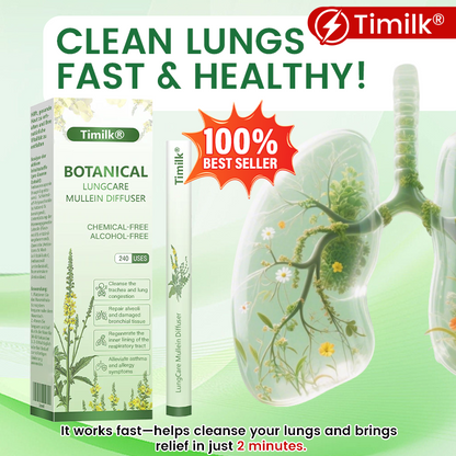 Timilk® Botanical LungCare Mullein Diffuser..