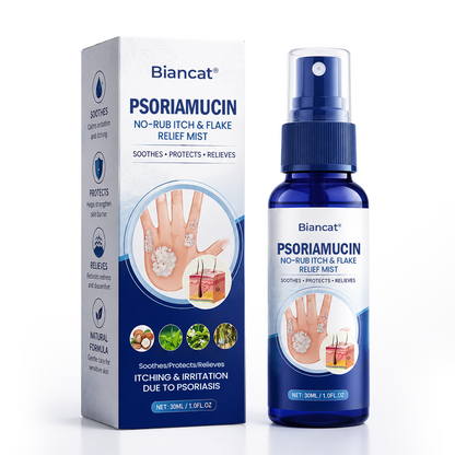Biancat® PsoriaMucin No-Rub Itch & Flake Relief Mist