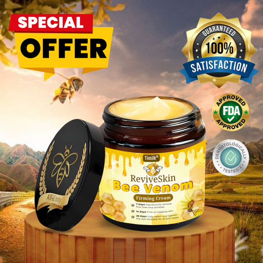 Timilk® ReviveSkin Bee Venom Firming Cream✅Firm & Glow in Just 21 Days