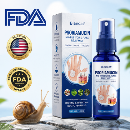 Biancat® PsoriaMucin No-Rub Itch & Flake Relief Mist