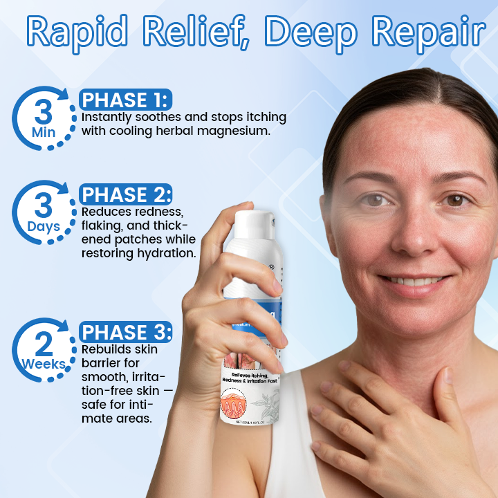 ✅ Official Store: Timilk® DermaMag Magnesium Repair Spray 🔥 FDA Certified (Clinically Proven Relief for Psoriasis, Eczema, and Chronic Skin Irritation 🌿)