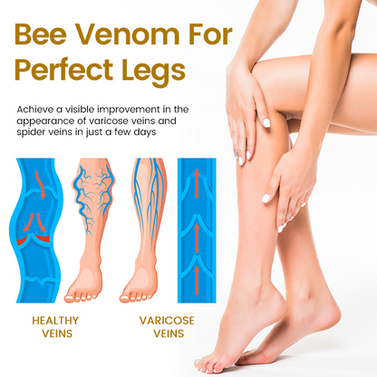Timilk® VeinClear Bienengiftcreme |✨ Sichtbare Linderung in nur 7 Tagen! 🦵🌿
