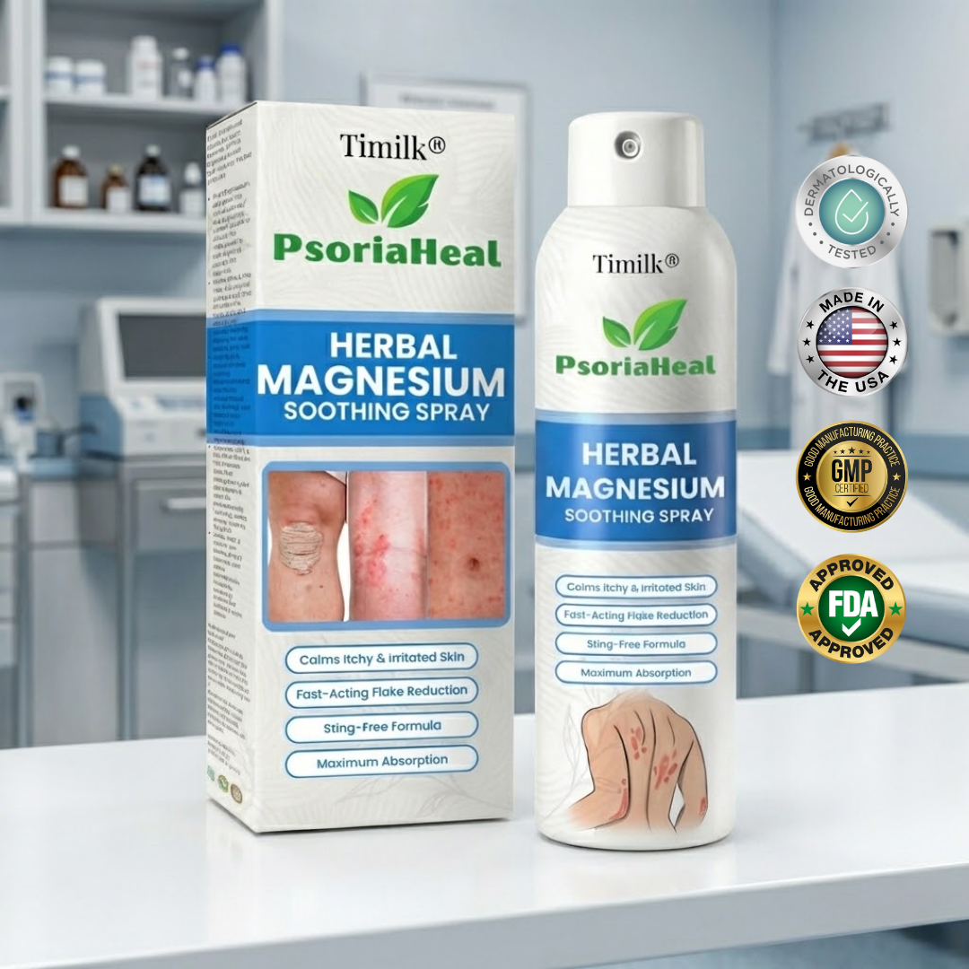 Timilk® PsoriaHeal Herbal Magnesium Soothing Spray