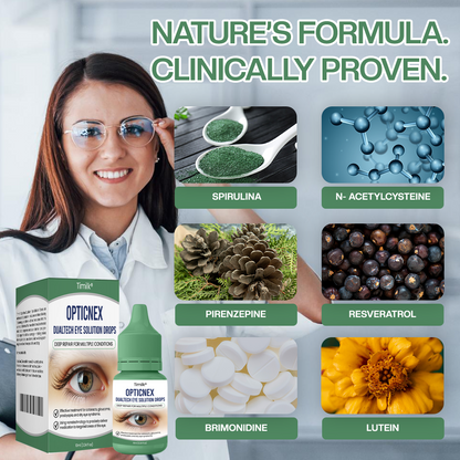 Timilk® OpticNex DualTech Eye Solution Drops
