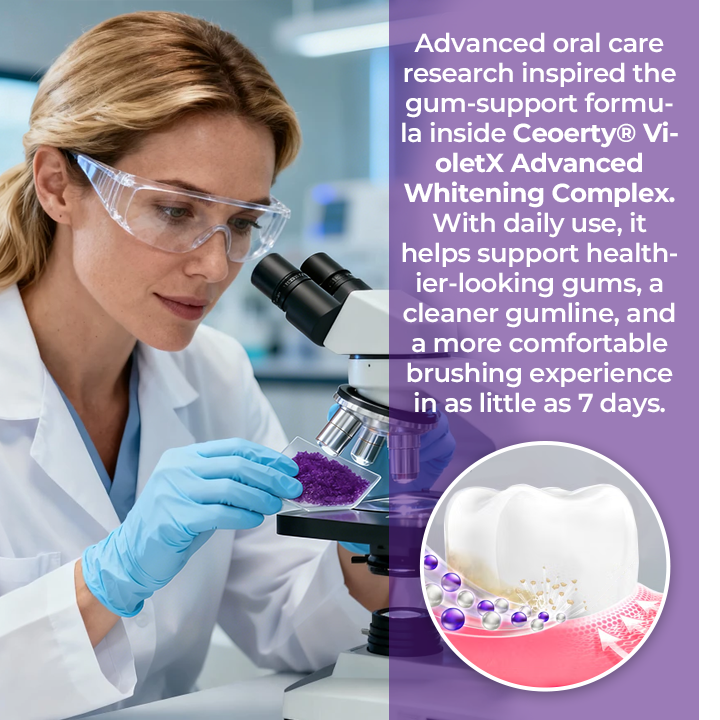 Ceoerty® VioletX Advanced Whitening Complex