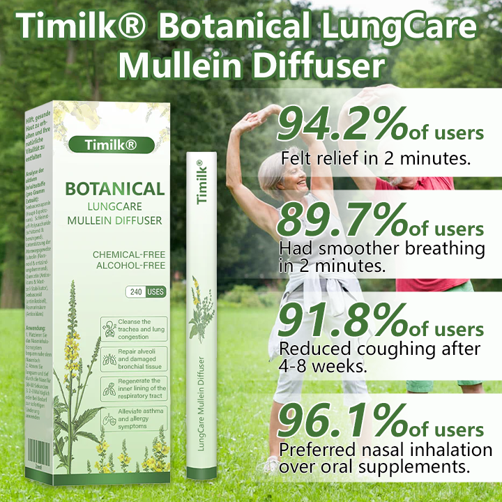 Timilk® Botanical LungCare Mullein Diffuser..