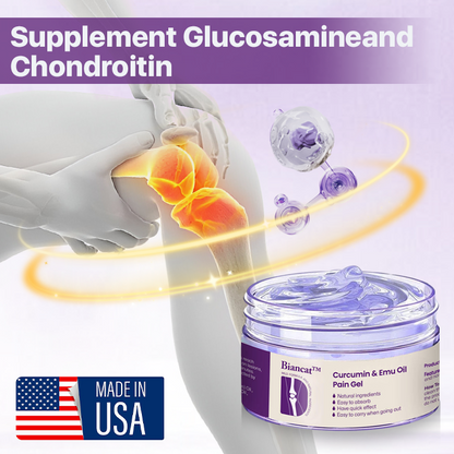 Biancat™ Curcumin & Emu Oil Pain Gel – 🏥Backed by US Osteopathic Experts