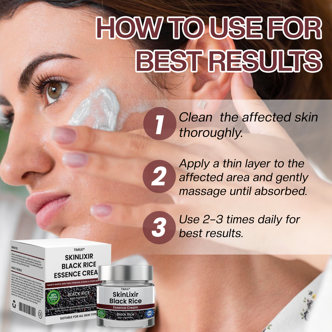 Timilk® SkinLixir Black Rice Essence Cream