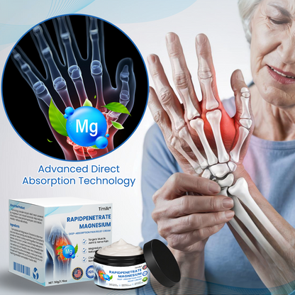 Timilk® RapidPenetrate Magnesium Deep-Absorption Pain Relief Cream
