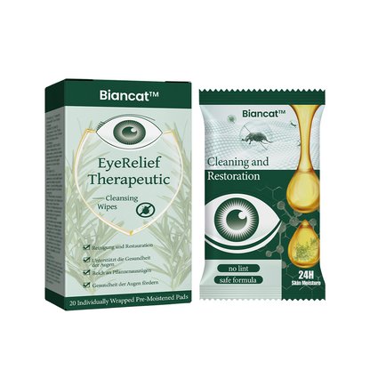 Biancat™ EyeRelief Therapeutic Cleansing Wipes -