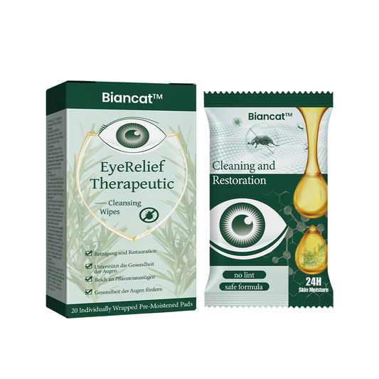 Biancat™ EyeRelief Therapeutic Cleansing Wipes -